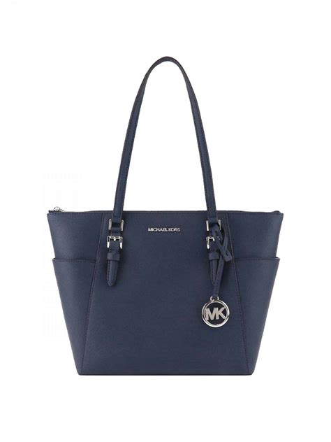 michael kors charlotte tote navy|michael kors charlotte large.